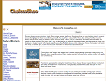 Tablet Screenshot of choiceshoe.com